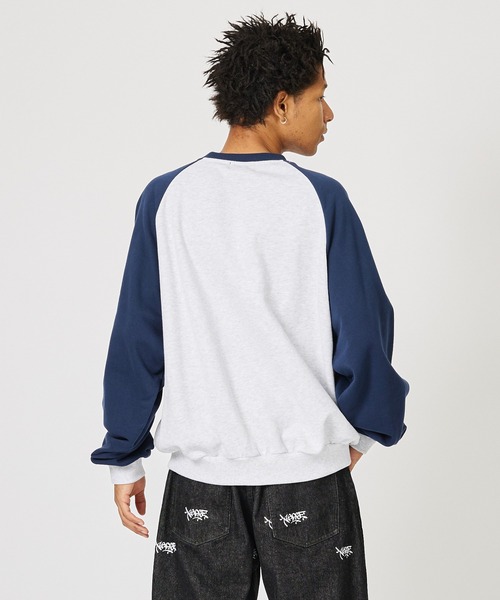 「XLARGE」 スウェットカットソー M グリーン メンズ_画像5