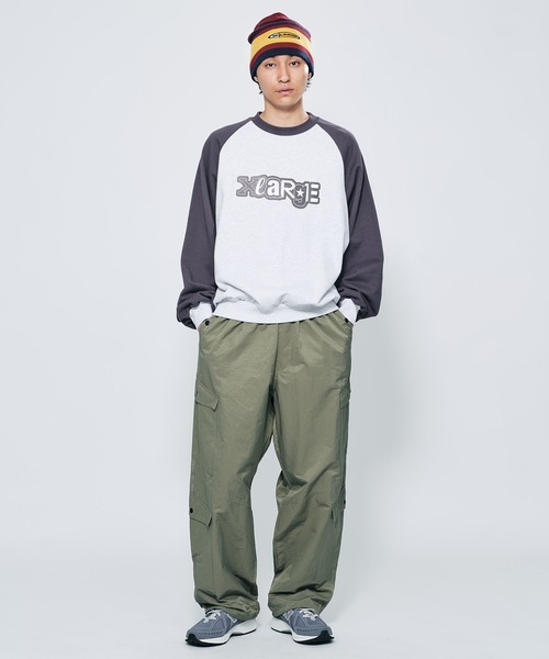 「XLARGE」 スウェットカットソー M グリーン メンズ_画像8