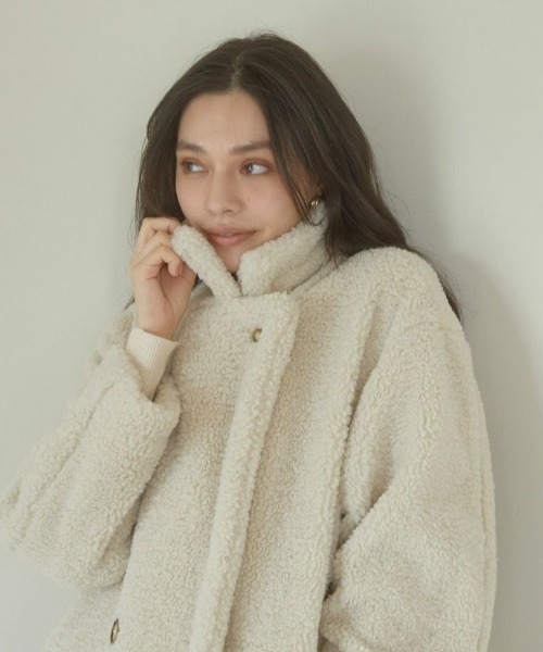 ACYM（アシーム） コート アウター Teddy volume long コート