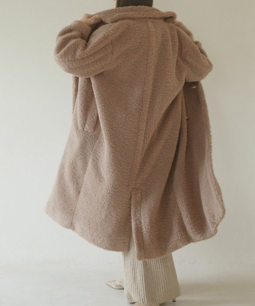 ACYM（アシーム） コート アウター Teddy volume long コート