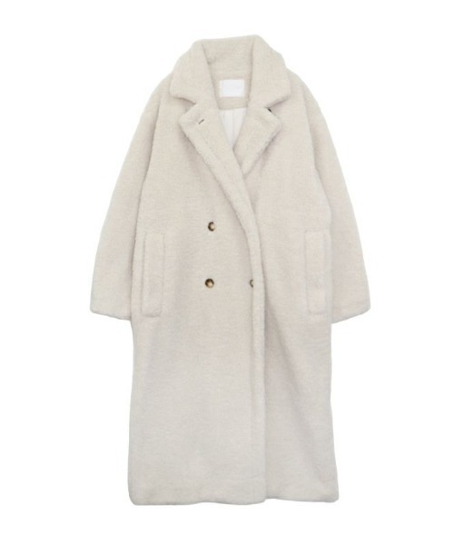 ACYM（アシーム） コート アウター Teddy volume long コート