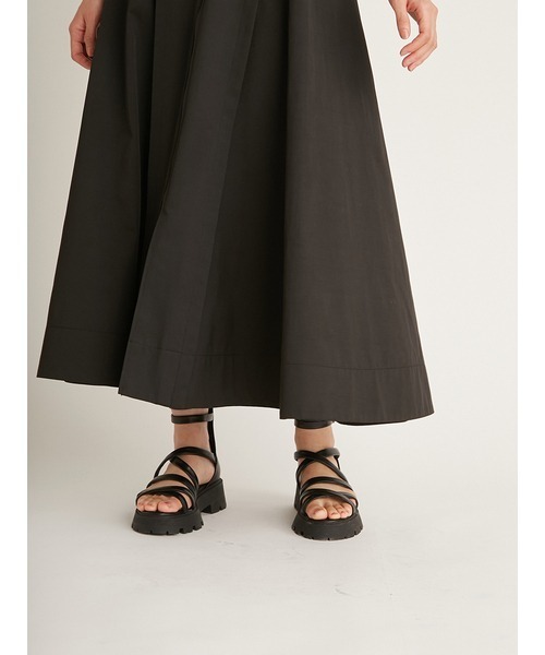 「SNIDEL」 キャミソールワンピース 1 ブラック レディース_画像10