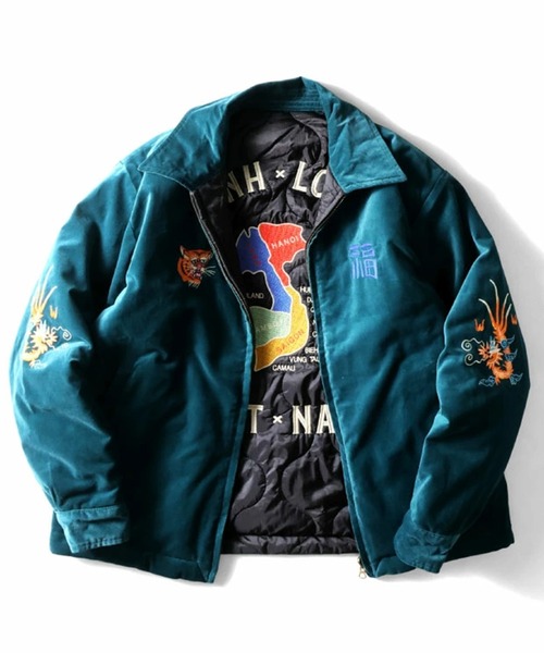 Houston VIET-NAM 刺繍ジャケット Houston VIET-NAM 刺繍ジャケット