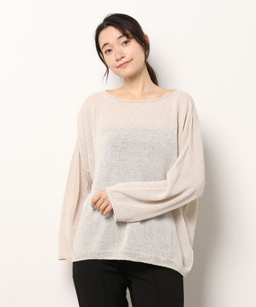 「FRAMeWORK」 長袖ニット FREE アイボリー レディース_画像2