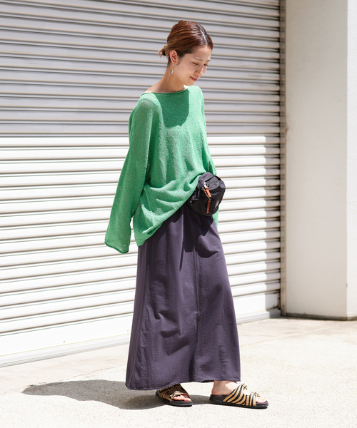 「FRAMeWORK」 長袖ニット FREE アイボリー レディース_画像7