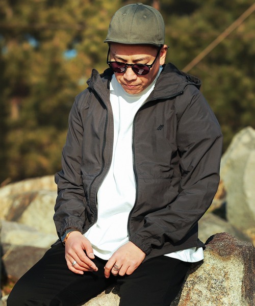 「narifuri」 ナイロンブルゾン SMALL ブラック メンズ_画像7