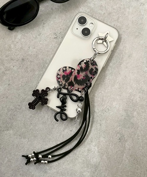 WEGO（ウィゴー） キーホルダー WEGO/レオパードクロスミックス