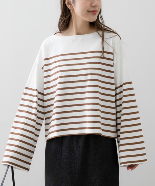 URBAN RESEARCH Sonny Label 長袖カットソー FREE オフホワイト