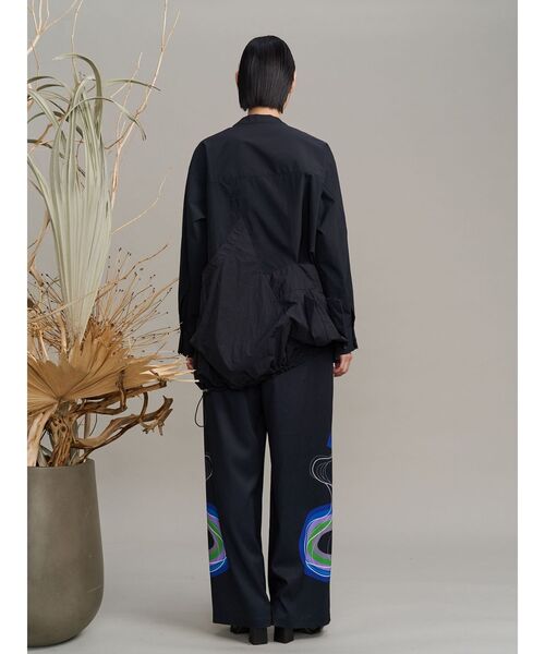 ワイドパンツ パンツ STRATUM LAYER PT / ストレイタムレイヤーパンツ レディースの画像