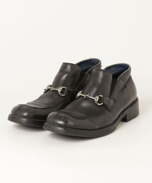 whoop de doo スウェード エンジニア フープディドゥ　サイズ41 whoop-de-doo（フープディドゥ） シューズ 41 ブラック メンズ