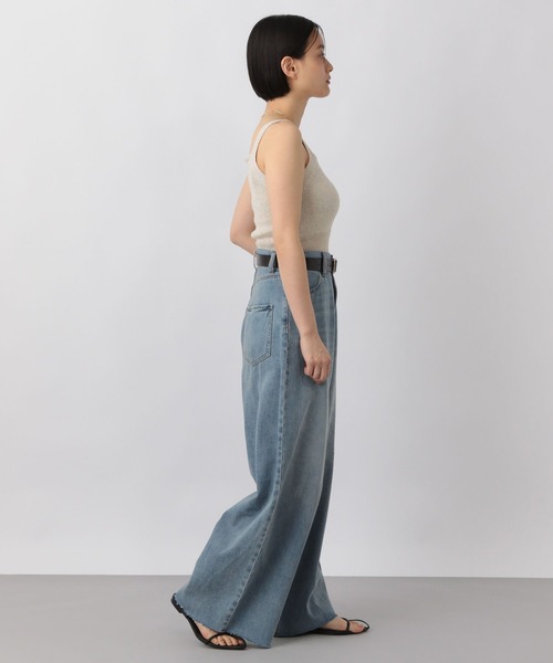 MAISON SPECIAL」 デニムパンツ 36 ブルー レディース