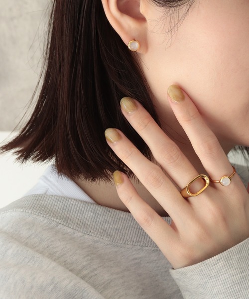 「NOIR DE POUPEE」 リング #15 ホワイト レディース_画像7