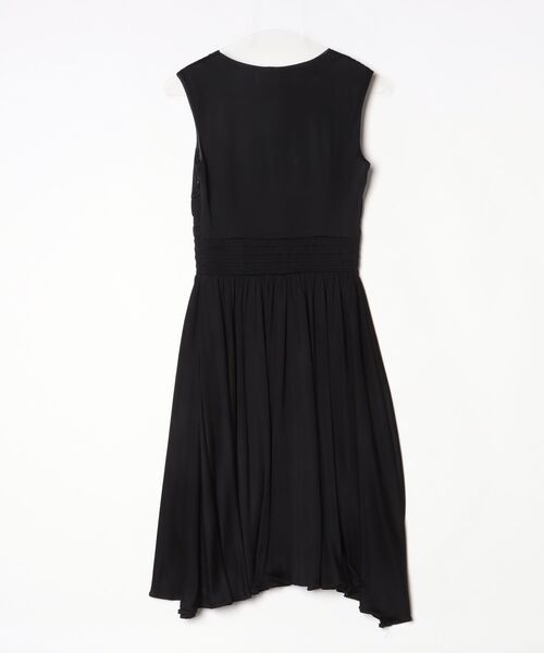 「MATERIA」 ノースリーブワンピース 36 ブラック レディース_画像2
