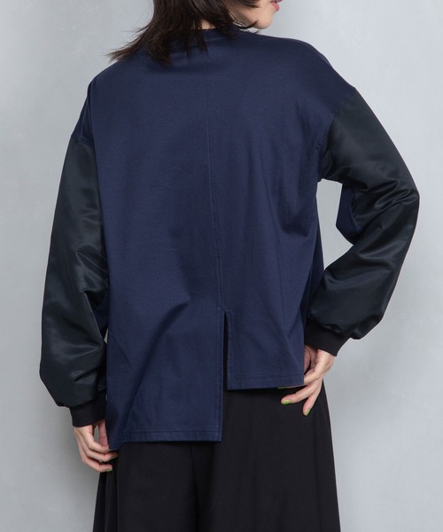 「MARECHAL TERRE」 長袖カットソー MEDIUM ブラック系その他 レディース_画像4