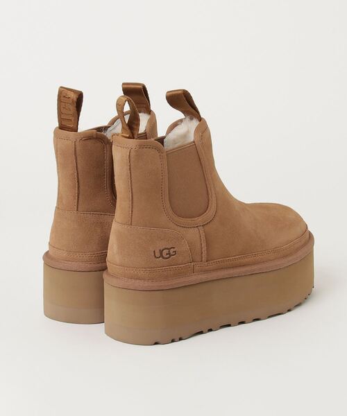uggスエード ムートンブーツ サイズ7、24 UGG（アグ） スエード 厚底 ムートンブーツ Classic Ultra Mini New