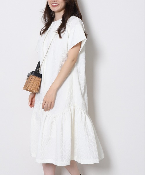 「Re.Verofonna」 半袖ワンピース MEDIUM ブルー レディース_画像2