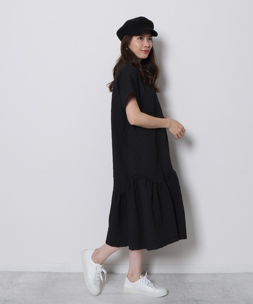 「Re.Verofonna」 半袖ワンピース MEDIUM ブルー レディース_画像3