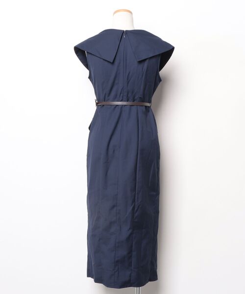 「Her lip to」 シャツワンピース S ネイビー レディース_画像2