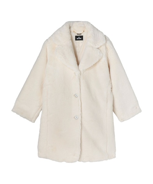 マリークワント MARY QUANT チェスターコート ダブル ロング M 黒 MARY 