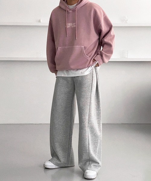 NOWLE（ノウル） スウェットパンツ ジャージ 「NOWLE」バギーフィット