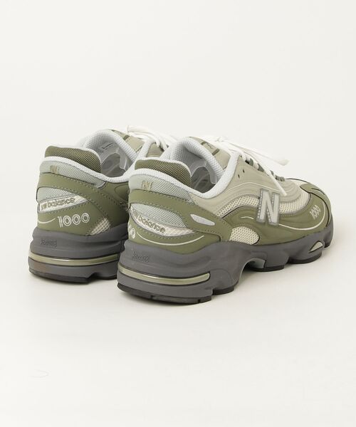 「New Balance」 ローカットスニーカー 28cm グリーン メンズ_画像2