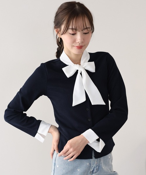 BLUEEAST（ブルーイースト） tシャツ ボウタイシャツドッキング 