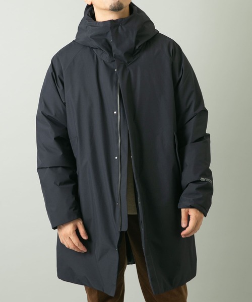 「+phenix」 ダウンコート LARGE ネイビー メンズ_画像5