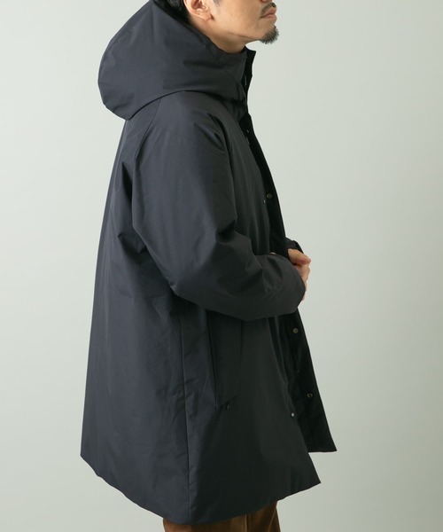 「+phenix」 ダウンコート LARGE ネイビー メンズ_画像8