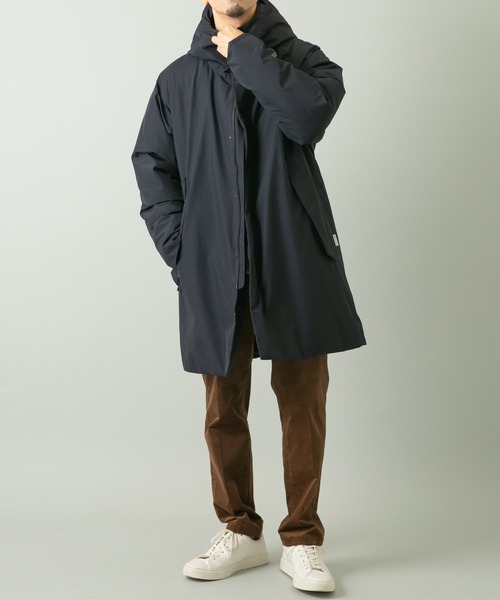 「+phenix」 ダウンコート LARGE ネイビー メンズ_画像9