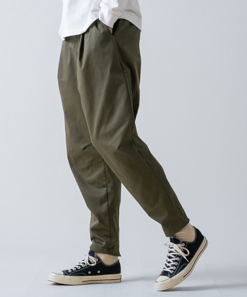 チャパール　CHAPAL オリーブグリーン レザーパンツ パンツ - COTYLE (コチレ) チャパール CHAPAL オリーブグリーン レザー