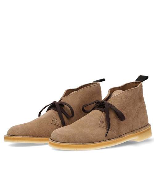 Clarks（クラークス） シューズ Desert Boot Wolf Suede メンズ