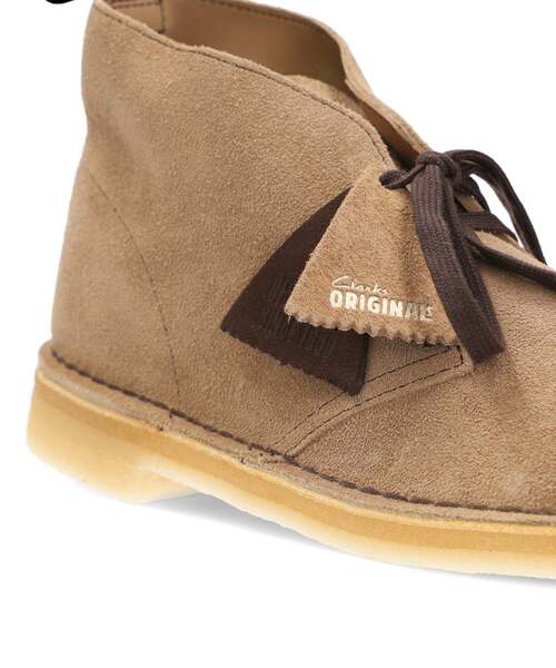 Clarks（クラークス） シューズ Desert Boot Wolf Suede メンズ