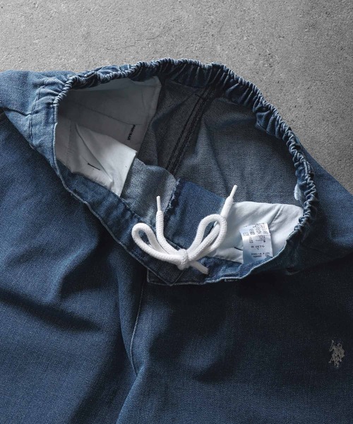 「U.S. POLO ASSN.」 デニムパンツ LARGE ブラック メンズ_画像3