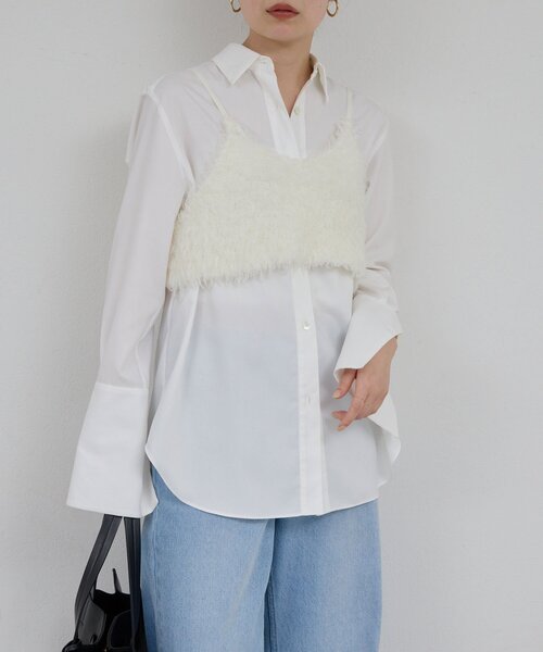 GALLARDAGALANTE カシュクールニット　　　 キャミソール　ビスチェ GALLARDAGALANTE カシュクールニット キャミソール ビスチェ