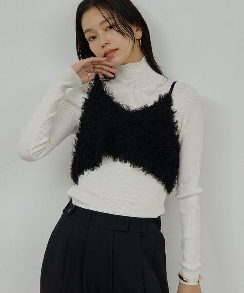 【新品】GALLARDAGALANTE ガリャルダガランテ　クロシェ風ビスチェ GALLARDAGALANTE（ガリャルダガランテ）の「【アンサンブル対応