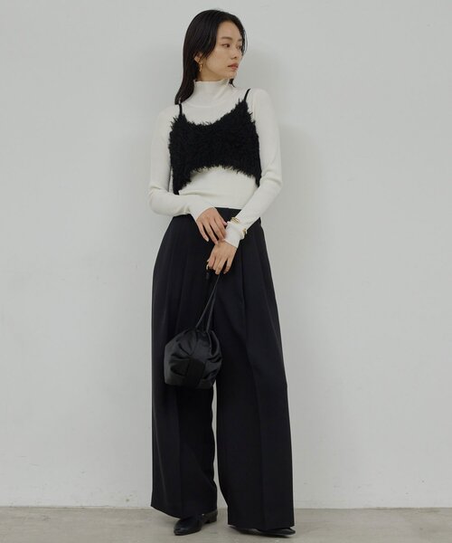GALLARDAGALANTE カシュクールニット　　　 キャミソール　ビスチェ GALLARDAGALANTE カシュクールニット キャミソール ビスチェ