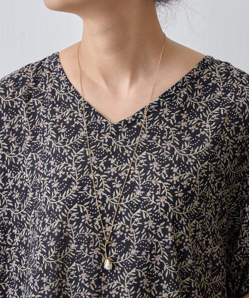 「BEARDSLEY」 長袖ワンピース FREE ブラック レディース_画像8