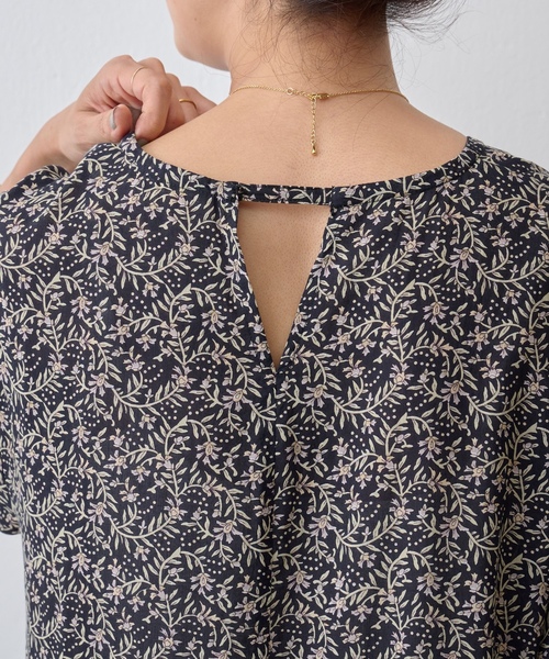 「BEARDSLEY」 長袖ワンピース FREE ブラック レディース_画像9