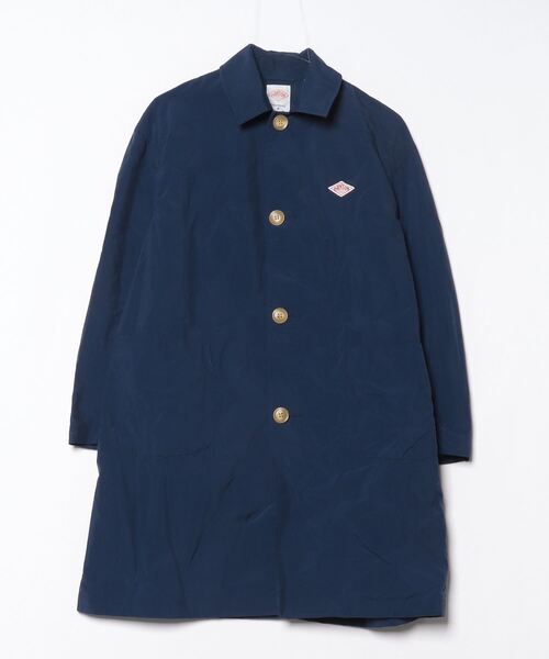 Danton（ダントン） ステンカラーコート 34 ネイビー レディース