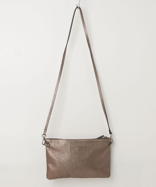 GIANNI CHIARINI（ジャンニ キアリーニ） ショルダーバッグ - グレー