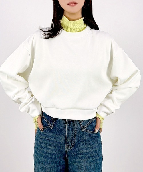 CLOTHY トレーナー スウェット 「Allシーズン使えるなめらか軽量素材