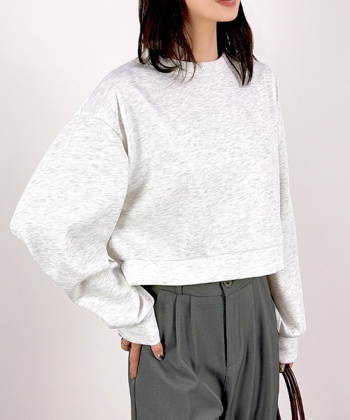 DISH// 群青飛行　トレーナー　グレー　Mサイズ CLOTHY トレーナー スウェット 「Allシーズン使えるなめらか軽量素材
