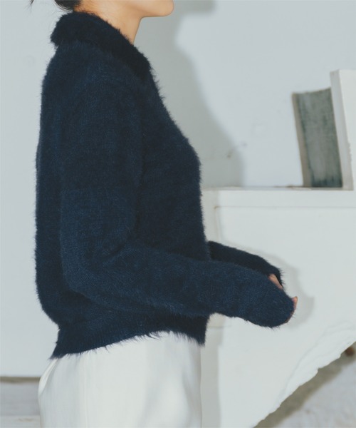 「miette」 長袖ニット FREE ベージュ系その他 レディース_画像5