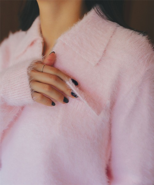 「miette」 長袖ニット FREE ベージュ系その他 レディース_画像9