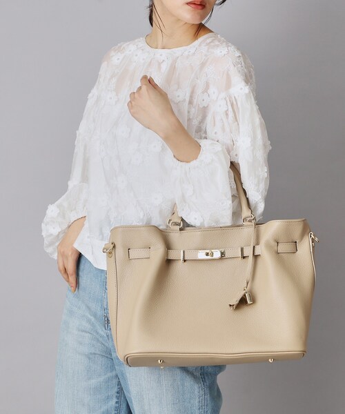 MILOS（ミロス） トートバッグ 金具付きトートバッグ レディース