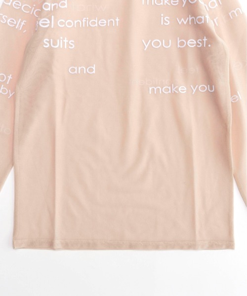 「MAISON SPECIAL」 長袖カットソー FREE ベージュ レディース_画像7