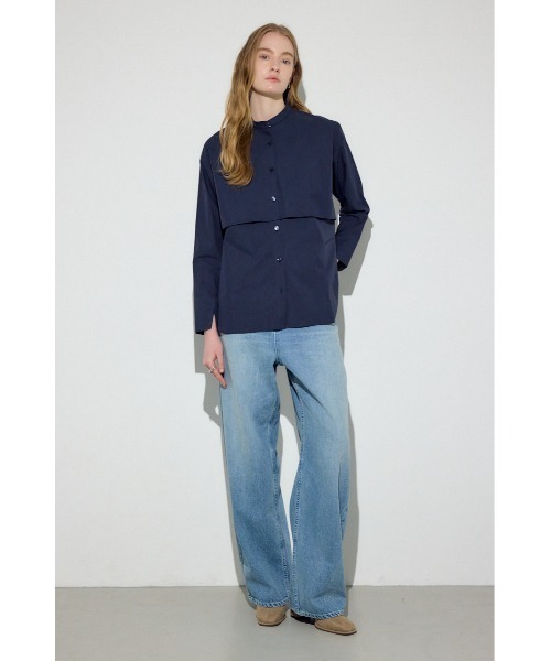moussy ブラウス MOUSSY（マウジー） ブラウス シャツ SCOOP NECK PIN TUCK ブラウス