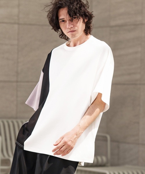 「CAMBIO」 半袖Tシャツ L ブラック メンズ_画像2