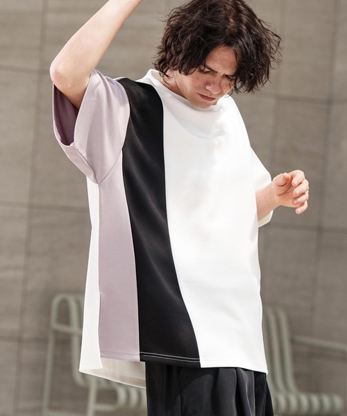 「CAMBIO」 半袖Tシャツ L ブラック メンズ_画像3