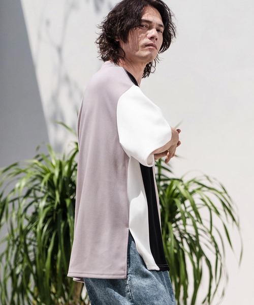 「CAMBIO」 半袖Tシャツ L ブラック メンズ_画像9
